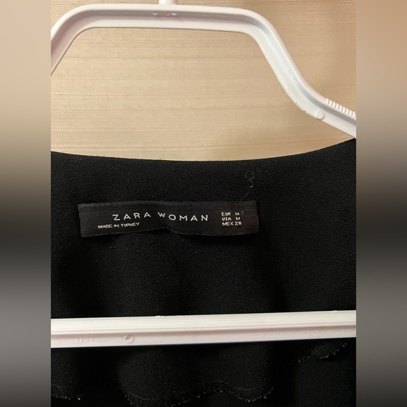 ⚫️ BOGO Black Zara woman hassle detail size medium casual classy - Picture 3 of 7